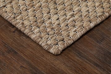 Villamatto Torekov 240x340 cm Pellava - Pellavanbeige - Kodintekstiilit & matot - Matto - Moderni matto - Villamatto
