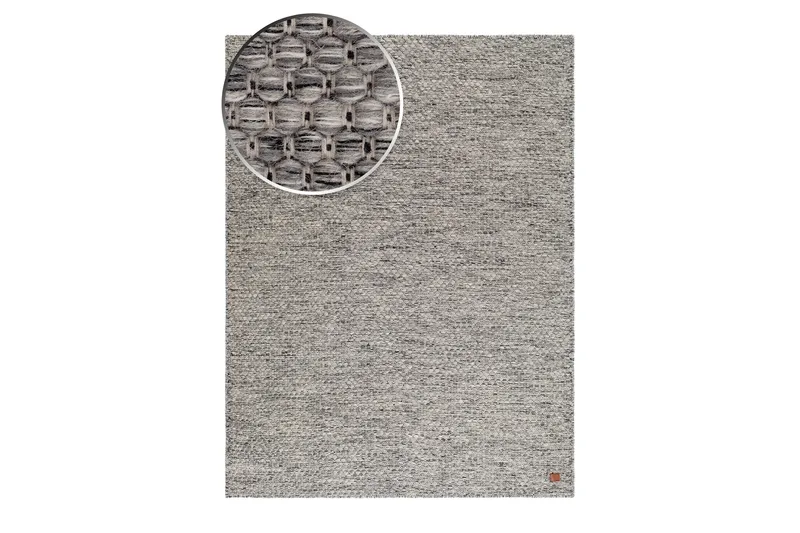 Villamatto Torekov 300x400 cm Harmaa - Harmaa - Kodintekstiilit & matot - Matto - Moderni matto - Villamatto