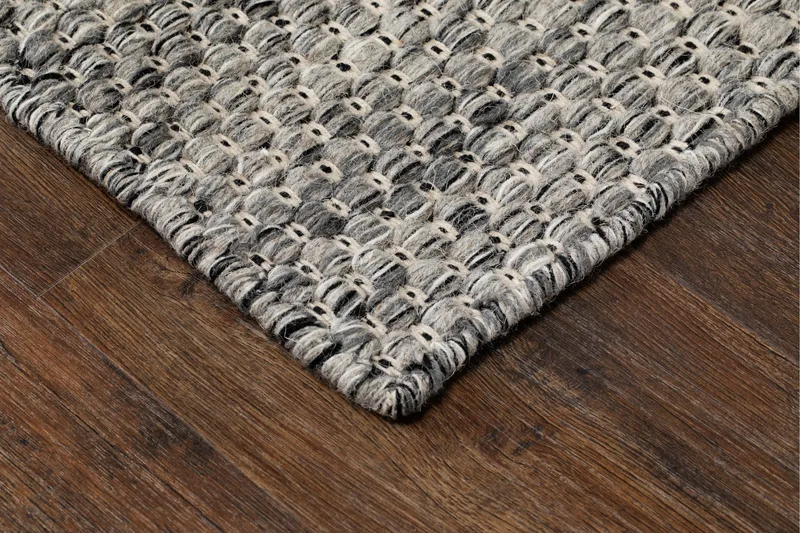 Villamatto Torekov 300x400 cm Harmaa - Harmaa - Kodintekstiilit & matot - Matto - Moderni matto - Villamatto