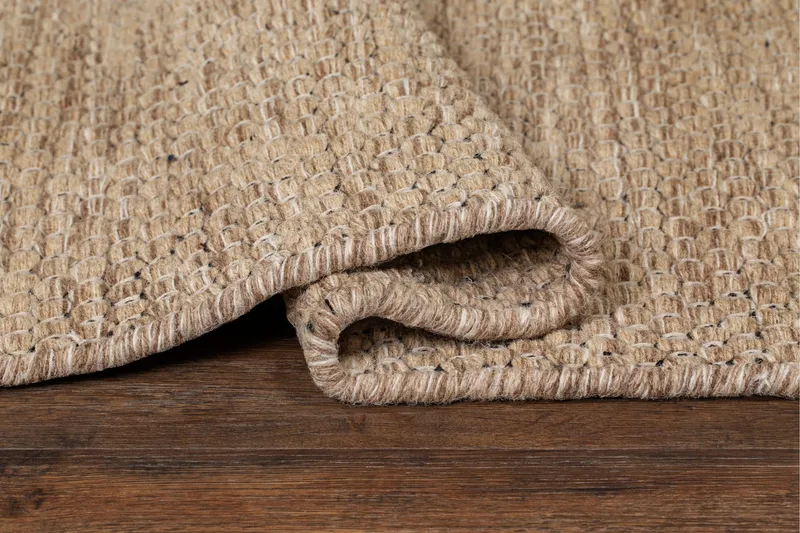 Villamatto Torekov 300x400 cm Pellava - Pellavanbeige - Kodintekstiilit & matot - Matto - Moderni matto - Villamatto