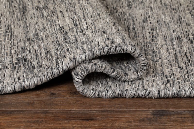 Villamatto Torekov 60x90 cm Harmaa - Harmaa - Kodintekstiilit & matot - Matto - Moderni matto - Villamatto