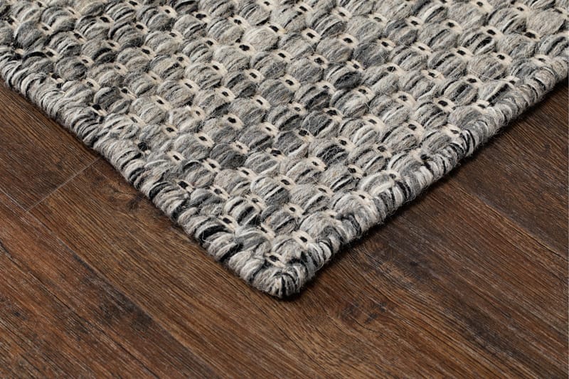 Villamatto Torekov 60x90 cm Harmaa - Harmaa - Kodintekstiilit & matot - Matto - Moderni matto - Villamatto