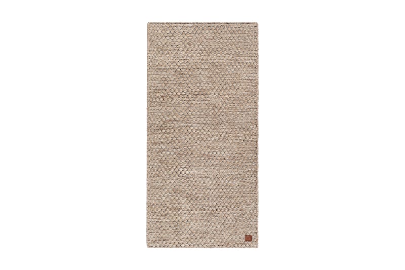 Villamatto Torekov 75x230 cm - Pellavanbeige - Kodintekstiilit & matot - Matto - Moderni matto - Villamatto