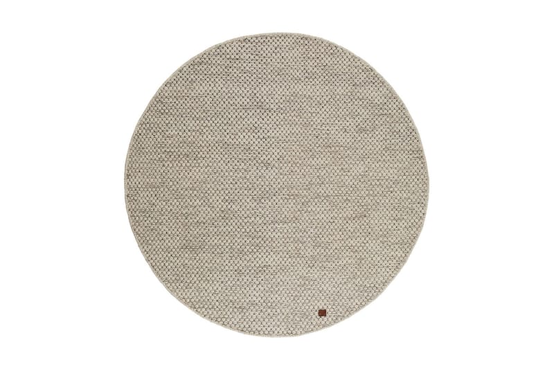 Villamatto Torekov Pyöreä 300 cm - Valkoinen - Kodintekstiilit & matot - Matto - Moderni matto - Villamatto