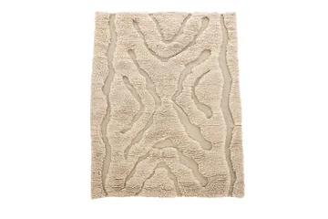 Villamatto Trondheim x Josefin Lustig 172x240 cm Suorakaide - Beige - Kodintekstiilit & matot - Matto - Moderni matto - Villamatto