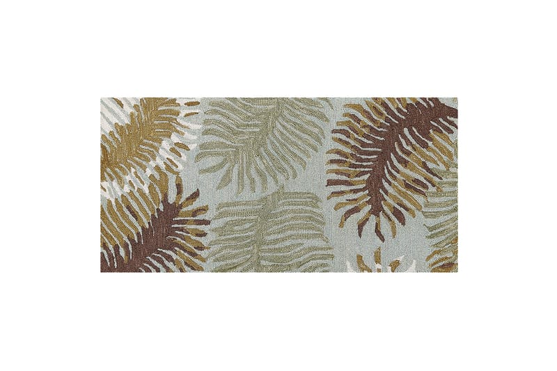 Villamatto Vize 80x150 cm Neliömäinen, Ruskea