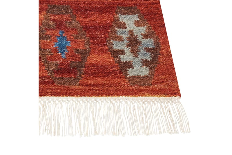 Villamatto Voskehat 140x200 cm - Punainen - Kodintekstiilit & matot - Matto - Moderni matto - Villamatto