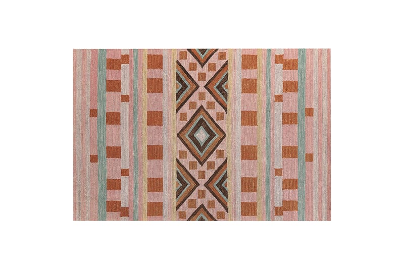 Villamatto Yomra 160x230 cm - Ruskea - Kodintekstiilit & matot - Matto - Moderni matto - Villamatto