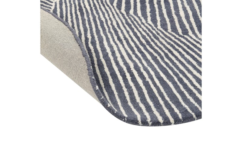 Villamatto Zabol 140x200 cm Soikea - Musta/Valkoinen - Kodintekstiilit & matot - Matto - Moderni matto - Villamatto