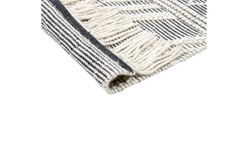 Villamatto Pazar 160x230 cm - Musta/Valkoinen - Kodintekstiilit & matot - Matto - Moderni matto - Villamatto