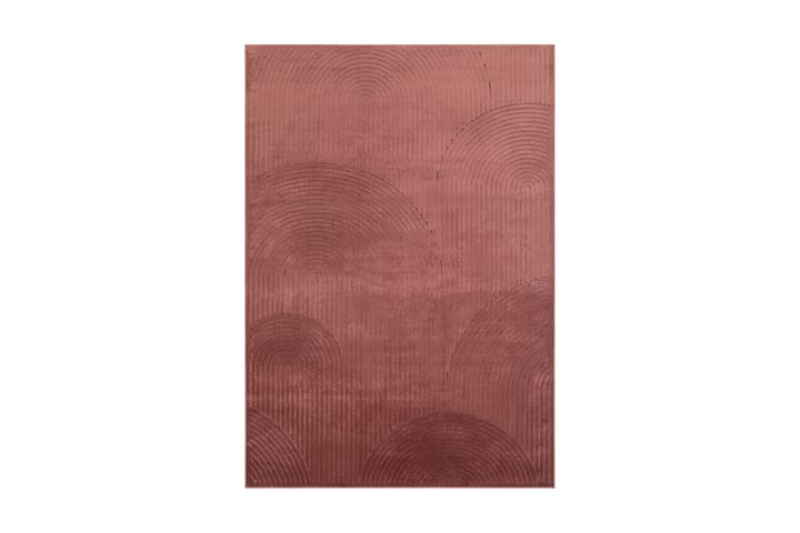 Viskoosimatto Amore Art 200x290 cm Utuinen Roosa - Vaalea roosa - Viskoosimatto & keinosilkkimatto