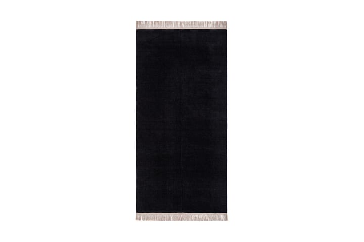 Viskoosimatto Dover 75x150 cm Musta - Musta - Pienet matot - Viskoosimatto & keinosilkkimatto
