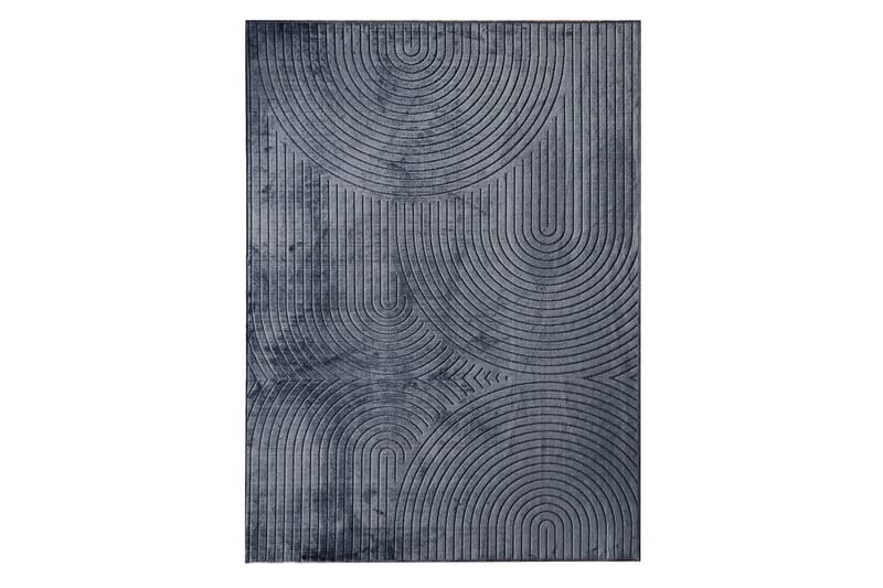 Viskoosimatto Granada 240x340 Suorakaiteen muotoinen - Hiili - Kodintekstiilit & matot - Matto - Moderni matto - Viskoosimatto & keinosilkkimatto