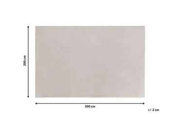 Maturino Viskoosimatto 200x300 cm - Vaaleanharmaa - Kodintekstiilit & matot - Matto - Moderni matto - Viskoosimatto & keinosilkkimatto