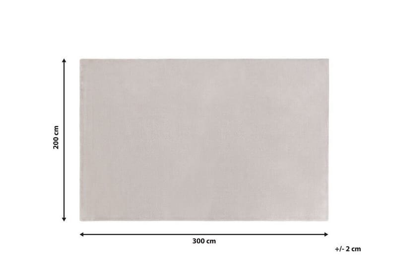 Maturino Viskoosimatto 200x300 cm - Vaaleanharmaa - Kodintekstiilit & matot - Matto - Moderni matto - Viskoosimatto & keinosilkkimatto