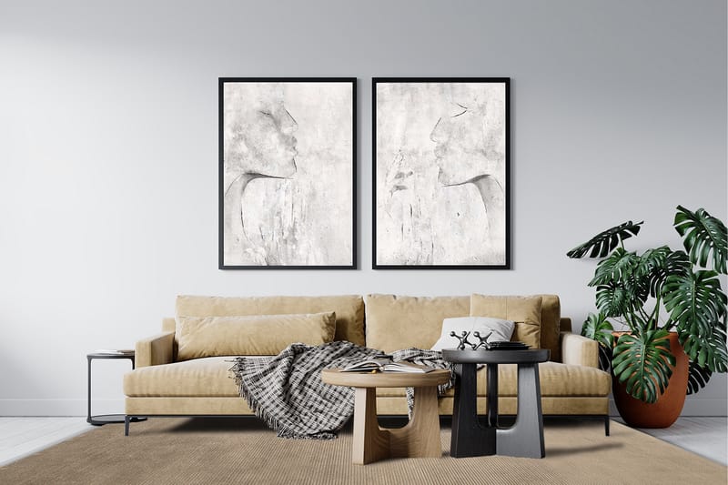 Viskoosimatto Amore Plain 200x290 cm Vihreä - Vihreä - Kodintekstiilit & matot - Matto - Moderni matto - Viskoosimatto & keinosilkkimatto