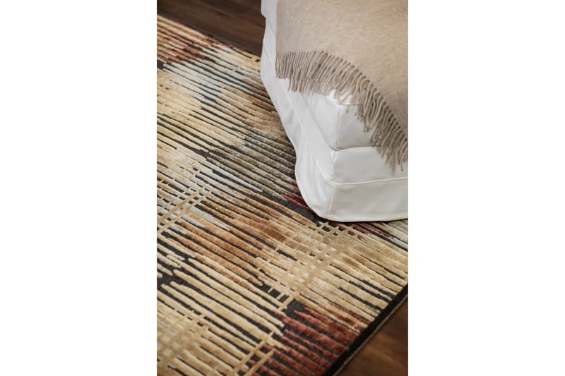Viskoosimatto Fanucci 240x330 cm Moniväri - Monivärinen - Kodintekstiilit & matot - Matto - Moderni matto - Viskoosimatto & keinosilkkimatto