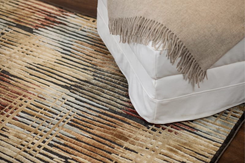 Viskoosimatto Fanucci 240x330 cm Moniväri - Monivärinen - Kodintekstiilit & matot - Matto - Moderni matto - Viskoosimatto & keinosilkkimatto