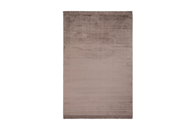 Viskoosimatto Granada 130x190 cm Taupe - Taupe - Viskoosimatto & keinosilkkimatto