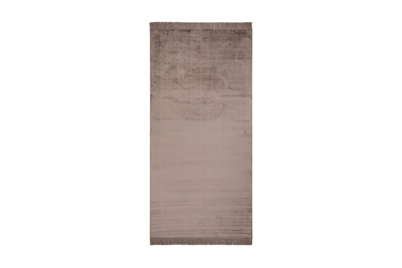 Viskoosimatto Granada 80x300 cm Taupe - Taupe - Kodintekstiilit & matot - Matto - Moderni matto - Viskoosimatto & keinosilkkimatto