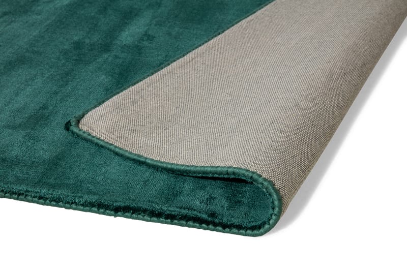 Viskoosimatto Indra 170x240 - Vihreä - Kodintekstiilit & matot - Matto - Moderni matto - Viskoosimatto & keinosilkkimatto