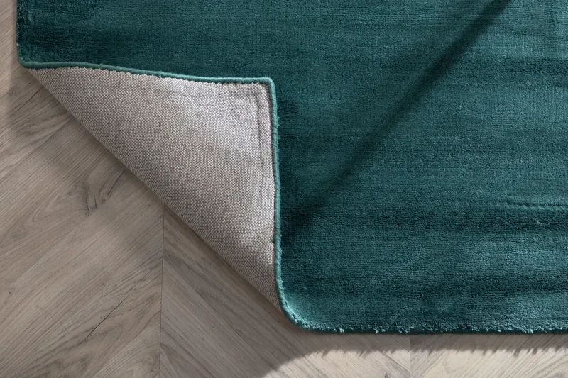 Viskoosimatto Indra 170x240 - Vihreä - Kodintekstiilit & matot - Matto - Moderni matto - Viskoosimatto & keinosilkkimatto