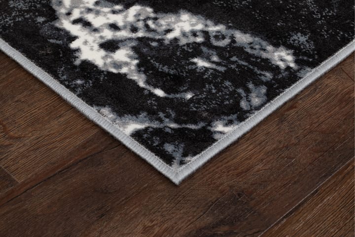 Viskoosimatto Soho Concrete 160x230 cm Moniväri - Hopea - Viskoosimatto & keinosilkkimatto - Iso matto
