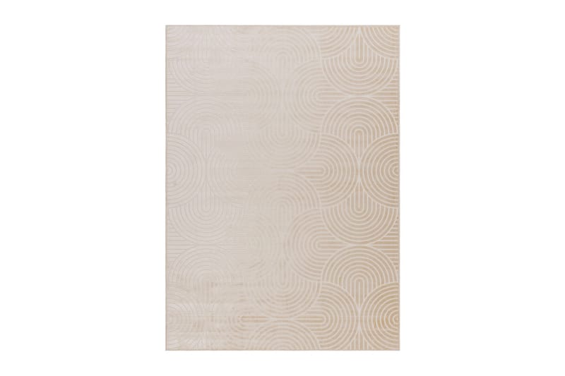 Viskoosimatto Mema 200x290 cm - Hiekka - Kodintekstiilit & matot - Matto - Moderni matto - Viskoosimatto & keinosilkkimatto