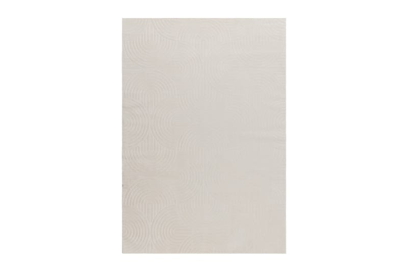 Viskoosimatto Mema 200x290 cm - Kermanvärinen - Kodintekstiilit & matot - Matto - Moderni matto - Viskoosimatto & keinosilkkimatto