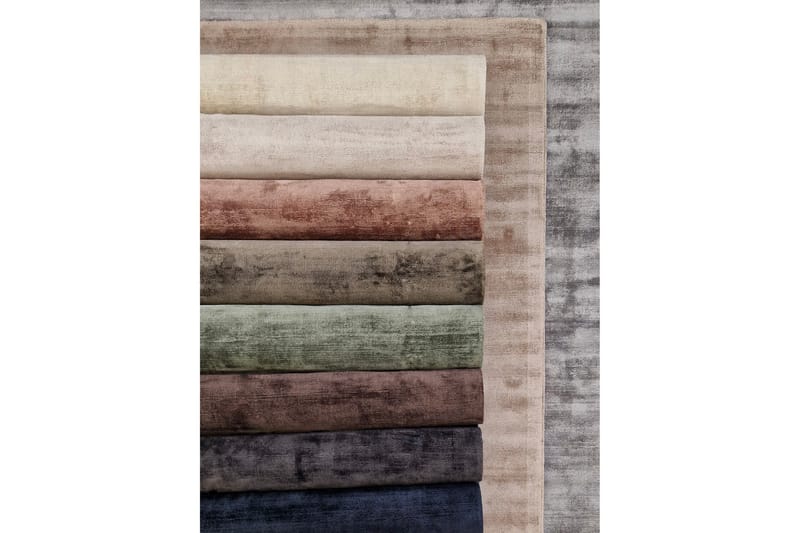 Viskoosimatto Riho 200x300 cm - Laivastonsininen - Kodintekstiilit & matot - Matto - Moderni matto - Viskoosimatto & keinosilkkimatto