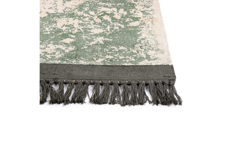 Viskosimatto Akarsu 80x150 cm - Vihreä - Kodintekstiilit & matot - Matto - Moderni matto - Viskoosimatto & keinosilkkimatto