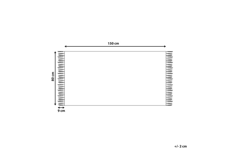 Viskosimatto Akarsu 80x150 cm - Vihreä - Kodintekstiilit & matot - Matto - Moderni matto - Viskoosimatto & keinosilkkimatto