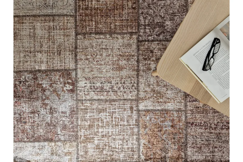 Wilton-matto Amber 200x290 Suorakaiteen muotoinen - Taupe - Kodintekstiilit & matot - Matto - Moderni matto - Wilton-matto