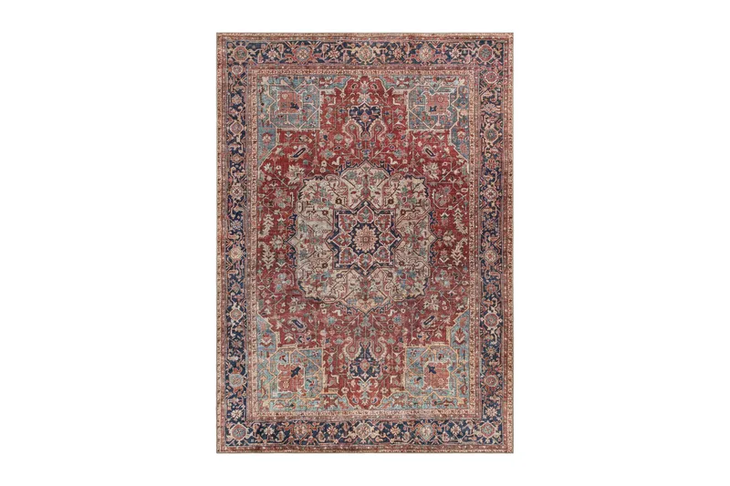 Wilton-matto Amber 200x290 Suorakaiteen muotoinen, Punainen