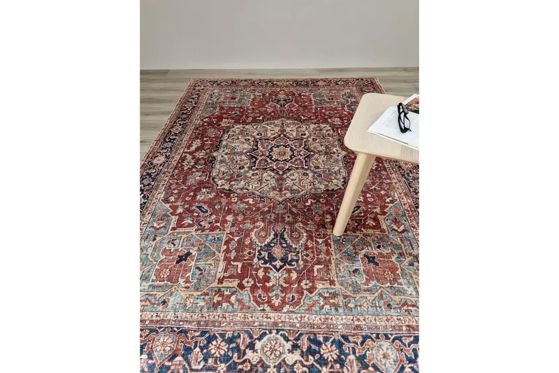 Wilton-matto Amber 230x340 Suorakaiteen muotoinen - Punainen - Kodintekstiilit & matot - Matto - Moderni matto - Wilton-matto