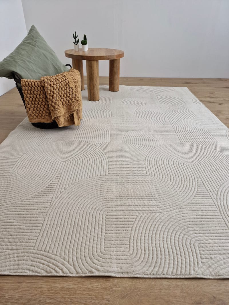 Castello Wilton-matto 160x230 cm Suorakulmainen - Luonnonväri - Kodintekstiilit & matot - Matto - Moderni matto - Wilton-matto