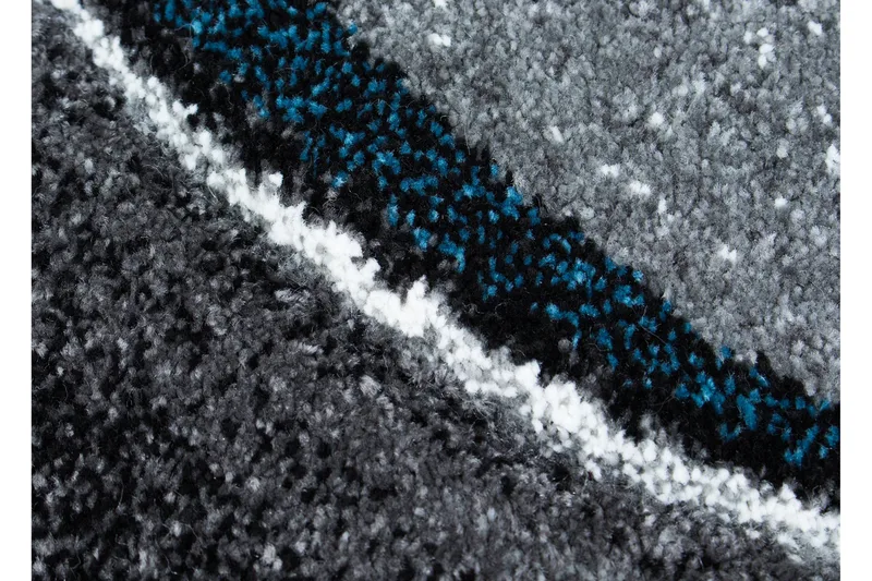 Friezematto Brilliance Volante 80x250 cm Turkoosi - Turkoosi - Kodintekstiilit & matot - Matto - Moderni matto - Wilton-matto