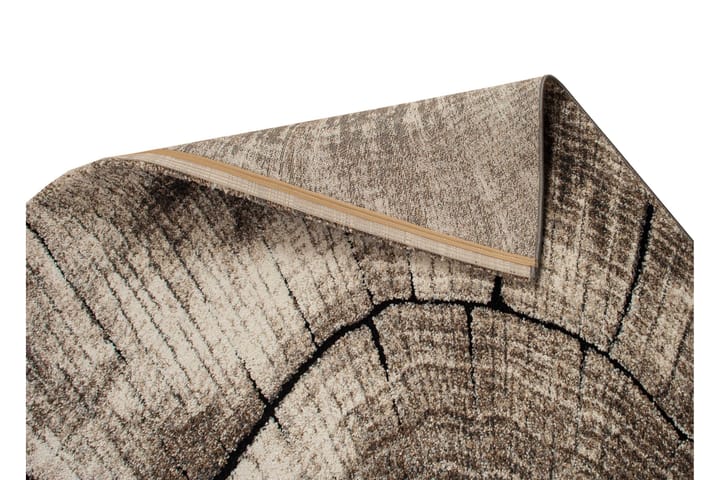 Friezematto Ibiza 133x190 cm Tree Harmaa - Harmaa - Wilton-matto - Kuviollinen matto & värikäs matto - Iso matto