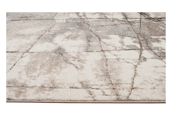 Friezematto Ibiza 133x190 Tiili - Ruoste - Pyöreät matot - Kuviollinen matto & värikäs matto - Wilton-matto