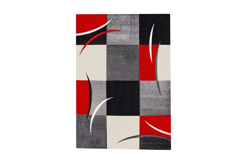 Friezematto London Patch 200x290, Punainen