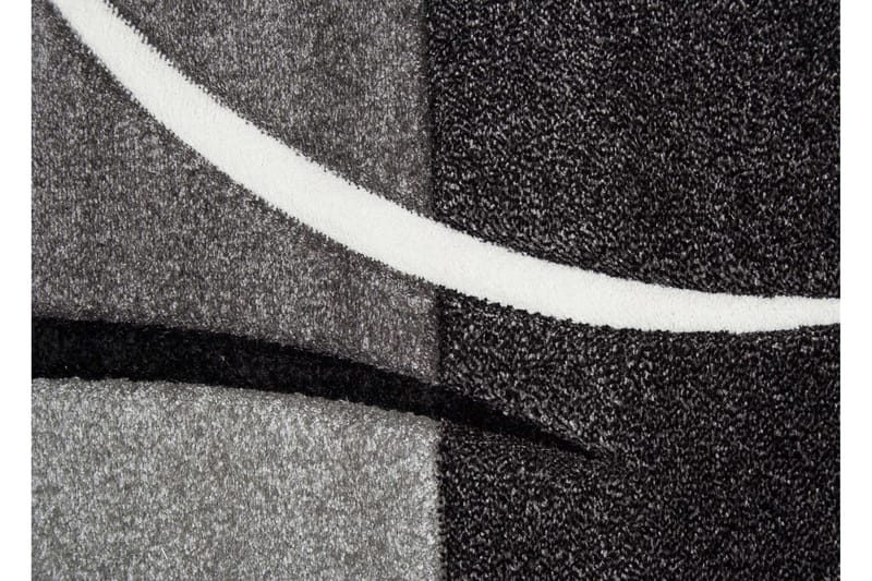 Friezematto London Patch 240x340 cm Musta - Musta - Kodintekstiilit & matot - Matto - Moderni matto - Wilton-matto