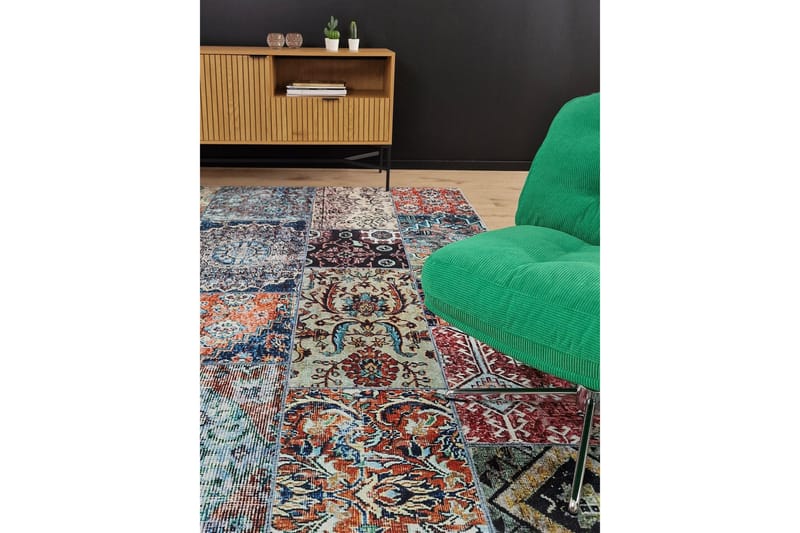 Wilton-matto Gumala 200x300 Suorakaiteen muotoinen - Monivärinen - Kodintekstiilit & matot - Matto - Moderni matto - Wilton-matto