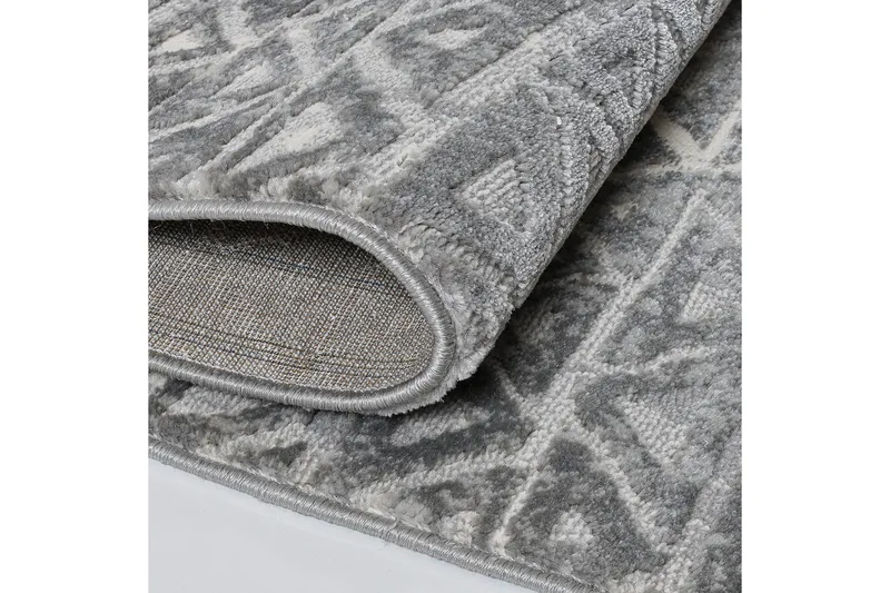 Käytävämatto Naveena 80x150 cm Suorakaide - Harmaa/Kerma - Kodintekstiilit & matot - Matto - Moderni matto - Wilton-matto