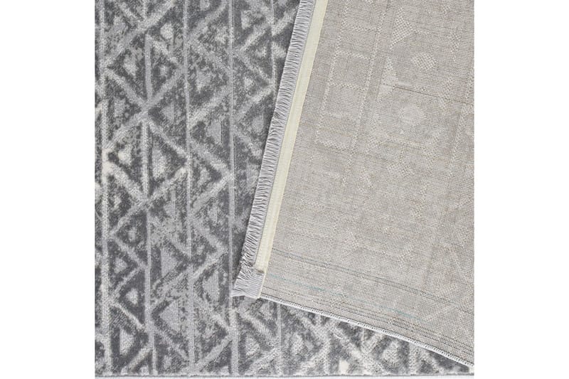 Käytävämatto Naveena 80x150 cm Suorakaide - Harmaa/Kerma - Kodintekstiilit & matot - Matto - Moderni matto - Wilton-matto