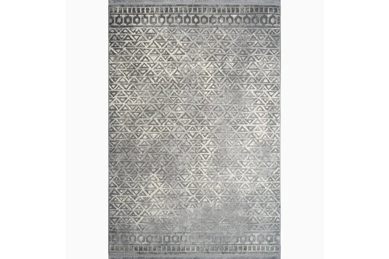 Käytävämatto Naveena 80x150 cm Suorakaide - Harmaa/Kerma - Kodintekstiilit & matot - Matto - Moderni matto - Wilton-matto