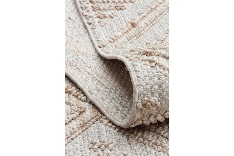 Käytävämatto Norihiko 80x150 cm Suorakaide - Harmaa/Beige - Kodintekstiilit & matot - Matto - Moderni matto - Käytävämatto