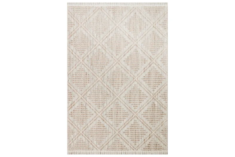 Käytävämatto Norihiko 80x150 cm Suorakaide - Harmaa/Beige - Kodintekstiilit & matot - Matto - Moderni matto - Käytävämatto