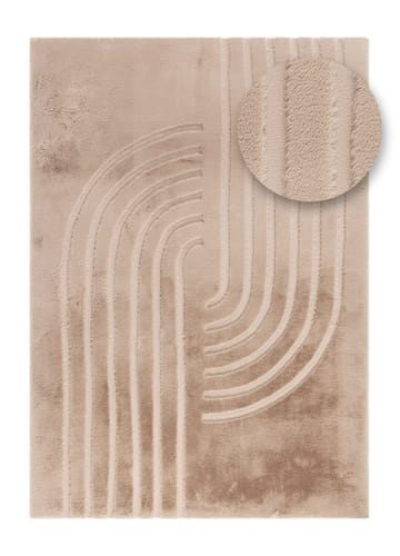Konekudottu matto KM Home Heaven Modern 240x340 taupe - Taupe - Kodintekstiilit & matot - Matto - Moderni matto - Wilton-matto