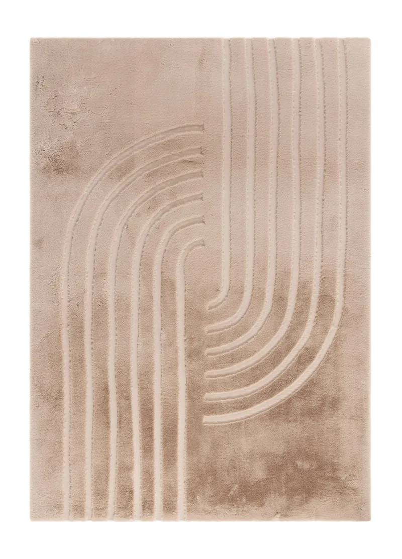 Konekudottu matto KM Home Heaven Modern 240x340 taupe, Taupe