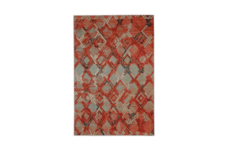 Matto Abril 100x150 cm - Monivärinen - Kodintekstiilit & matot - Matto - Moderni matto - Wilton-matto